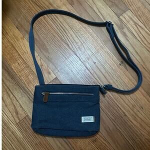 Travelon Anti-Theft Heritage Small Crossbody Bag Indigo Blue